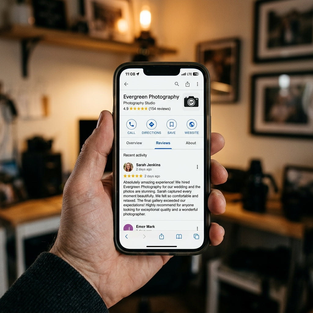 Step 3: Reviews come in automatically